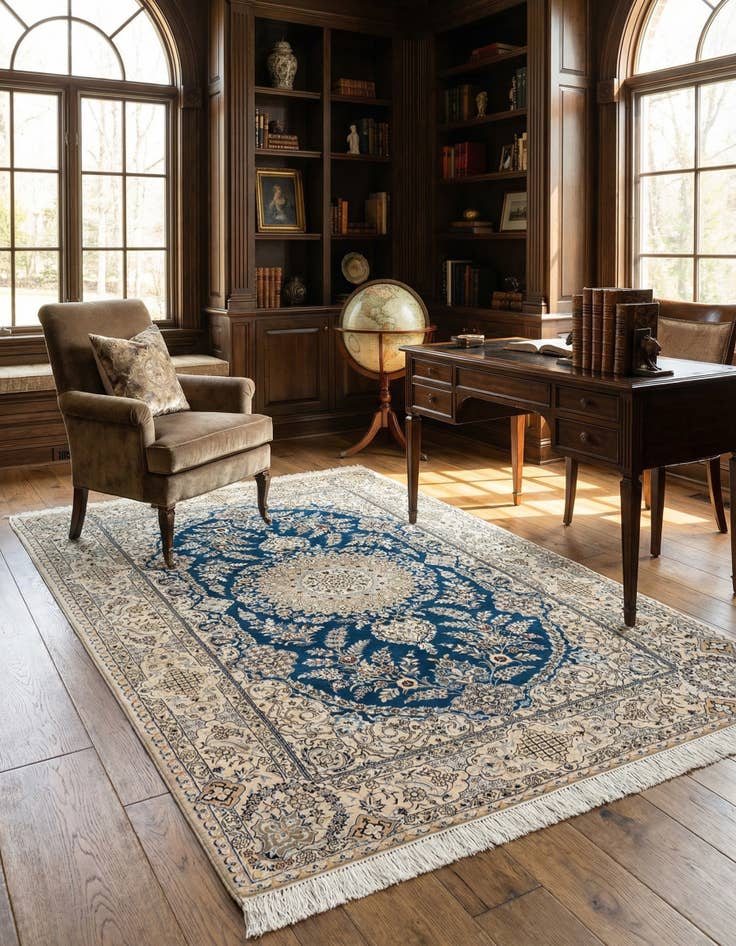 Detail image of 5' 2 x 7' 7 Nain Rug