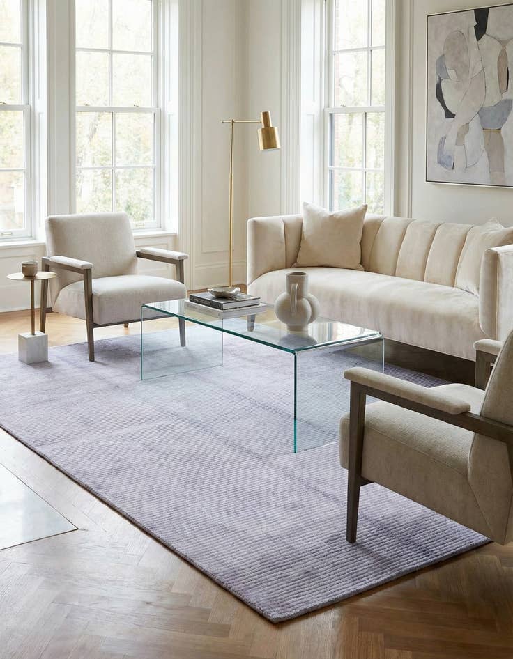 Detail image of 4' 11 x 6' 9  Hand Knotted Darya Wool Rug