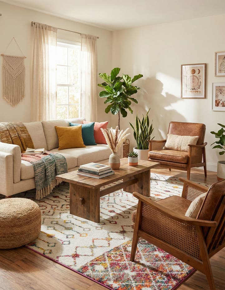 5' 3 x 8' Moroccan Trellis Rug