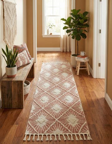 2' 7 x 12' Boho Runner Rug