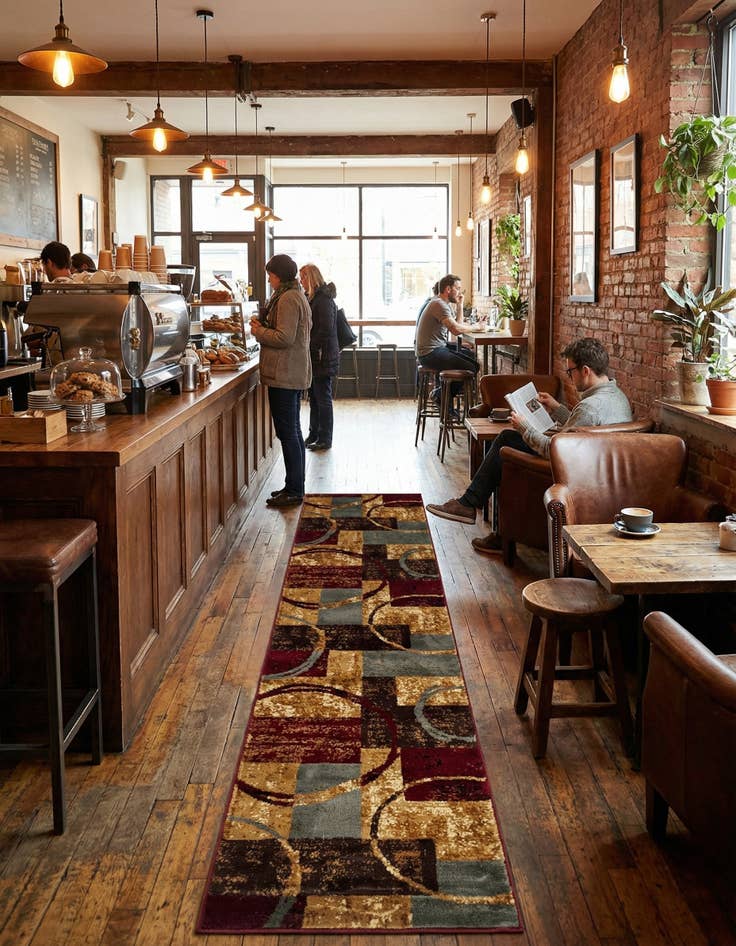 Detail image of  2' x 8' Cafe Runner Rug