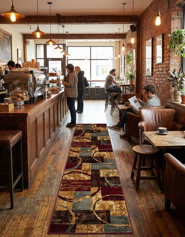2' x 8' Cafe Runner Rug