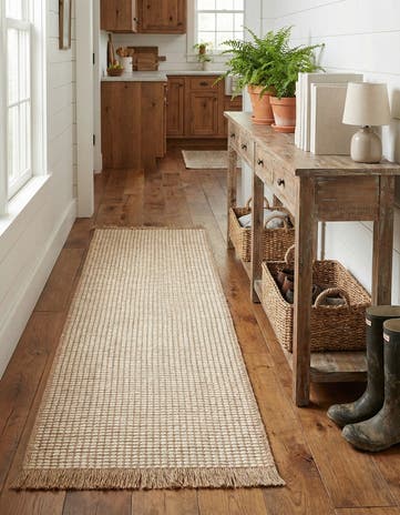 Ivory Cottage Farm Runner Rug