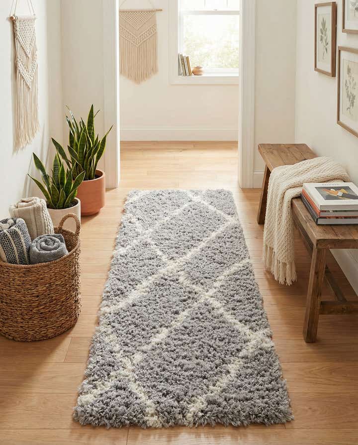2' x 6' Infinity Shag Runner Rug