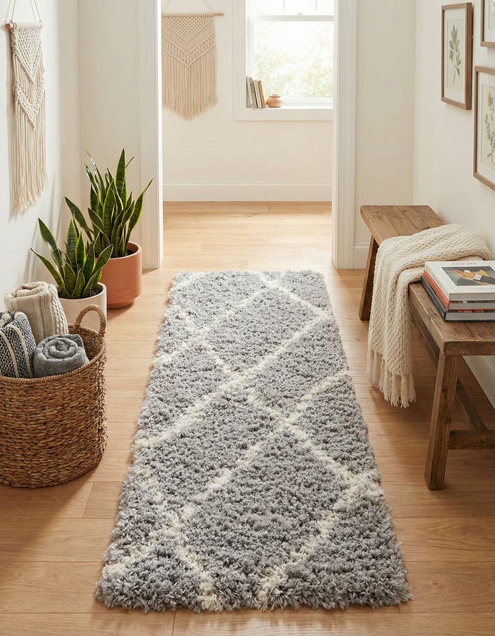 2' x 6' Infinity Shag Runner Rug