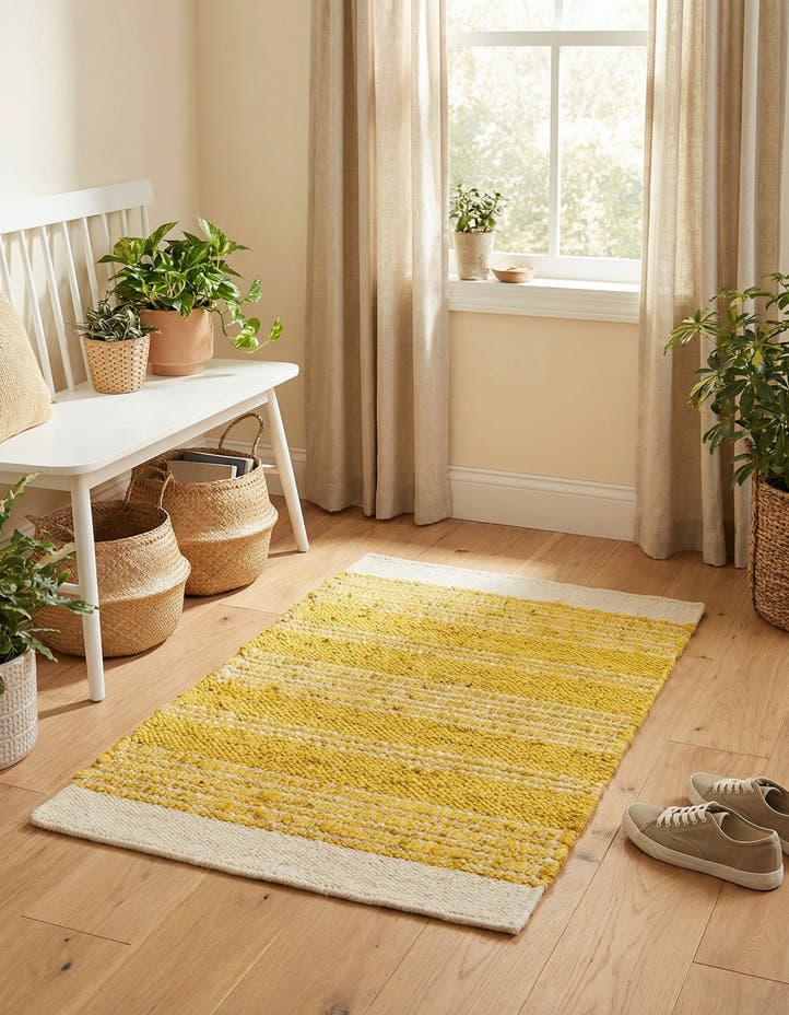 2' 2 x 3' 1 Hand Woven Lariat Rug