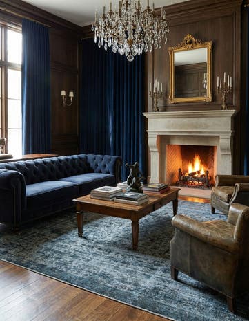 9' 5 x 12' 3 Vintage Royal Wool Rug