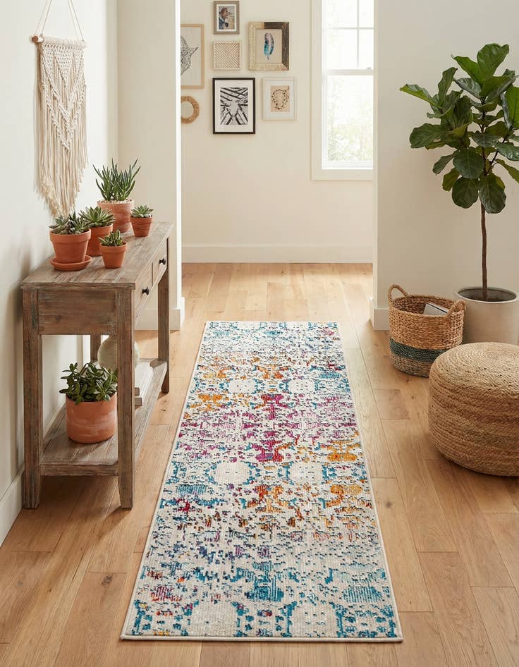 Detail image of 2' x 6' Amulet Runner Rug