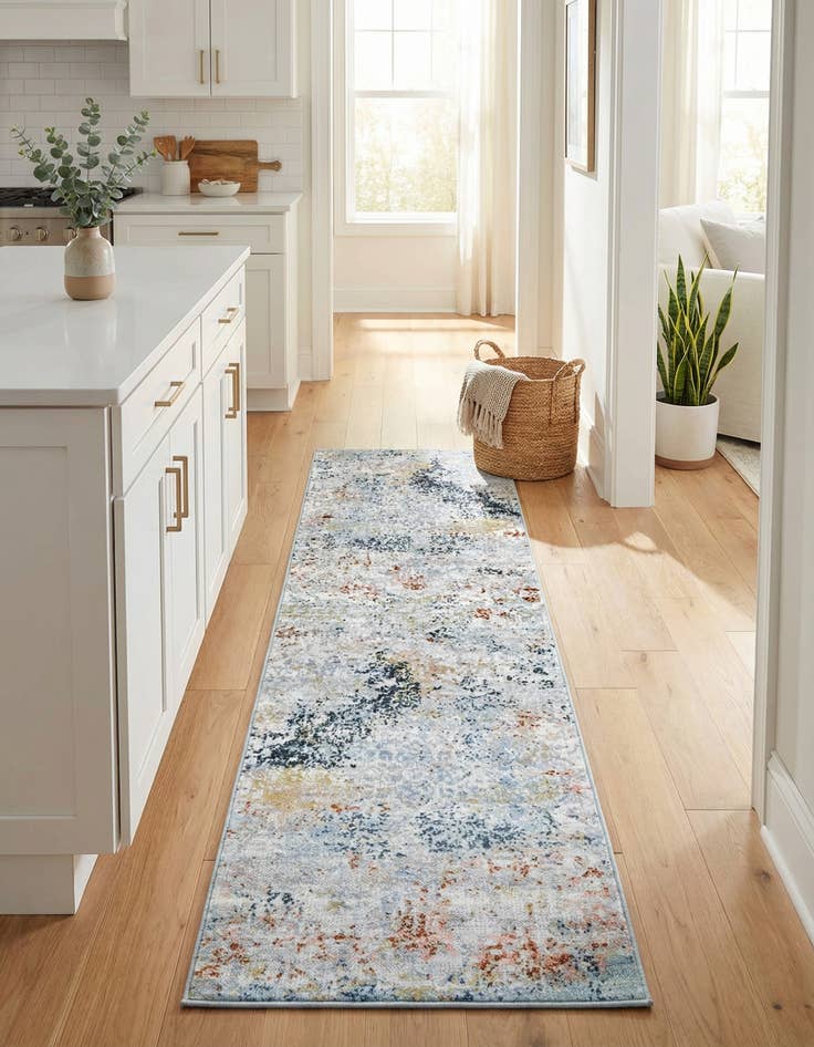 Detail image of 2' x 6' Kamala Washable Runner Rug