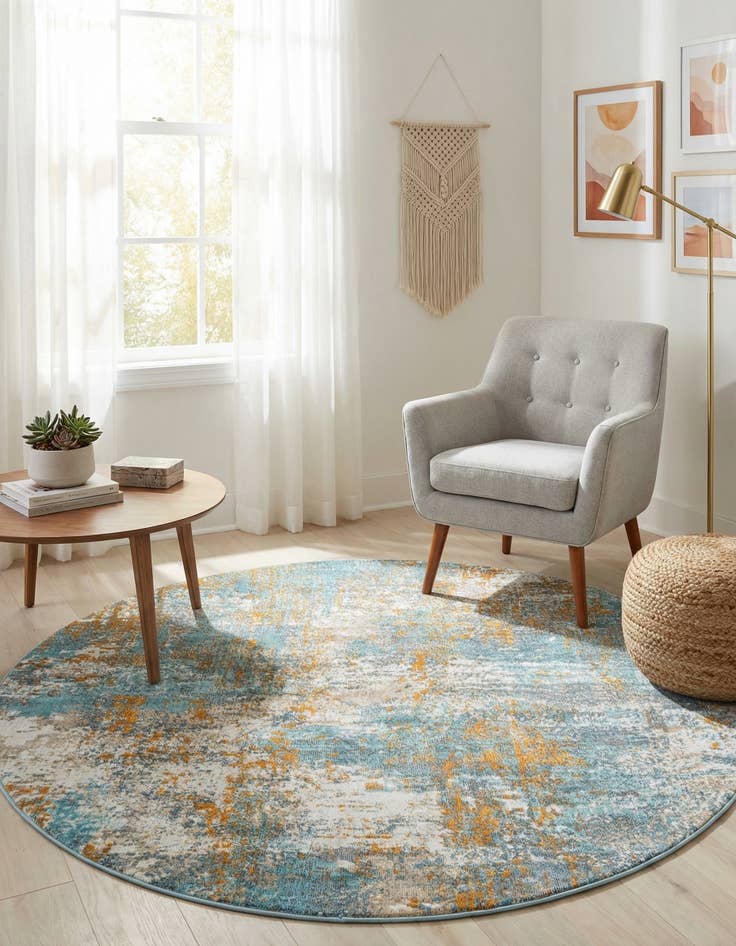 Detail image of 5' 5 x 5' 5 Paragon Round Rug