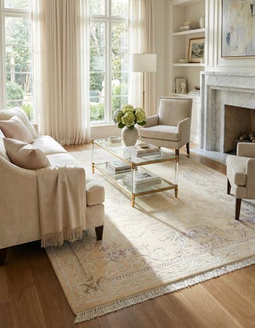 6' 2 x 8' Hand Knotted Darya Wool Rug