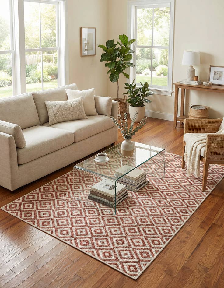 Detail image of 4' x 6'  Washable Jill Zarin Costa Rica Indoor / Outdoor Rug