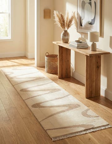 2' 7 x 9' 10 Hand Knotted Darya Wool Runner Rug