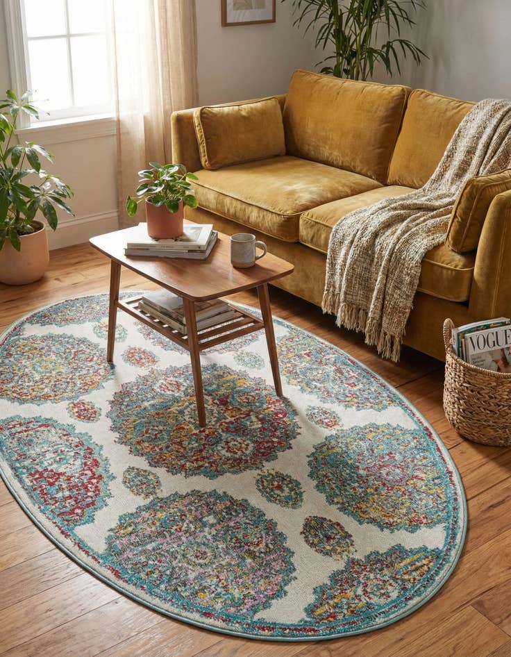 Detail image of  3' 3 x 5' 3 Paragon Oval Rug