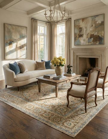 9' 6 x 12' 4 Hand Knotted Ultra Vintage Persian Wool Rug
