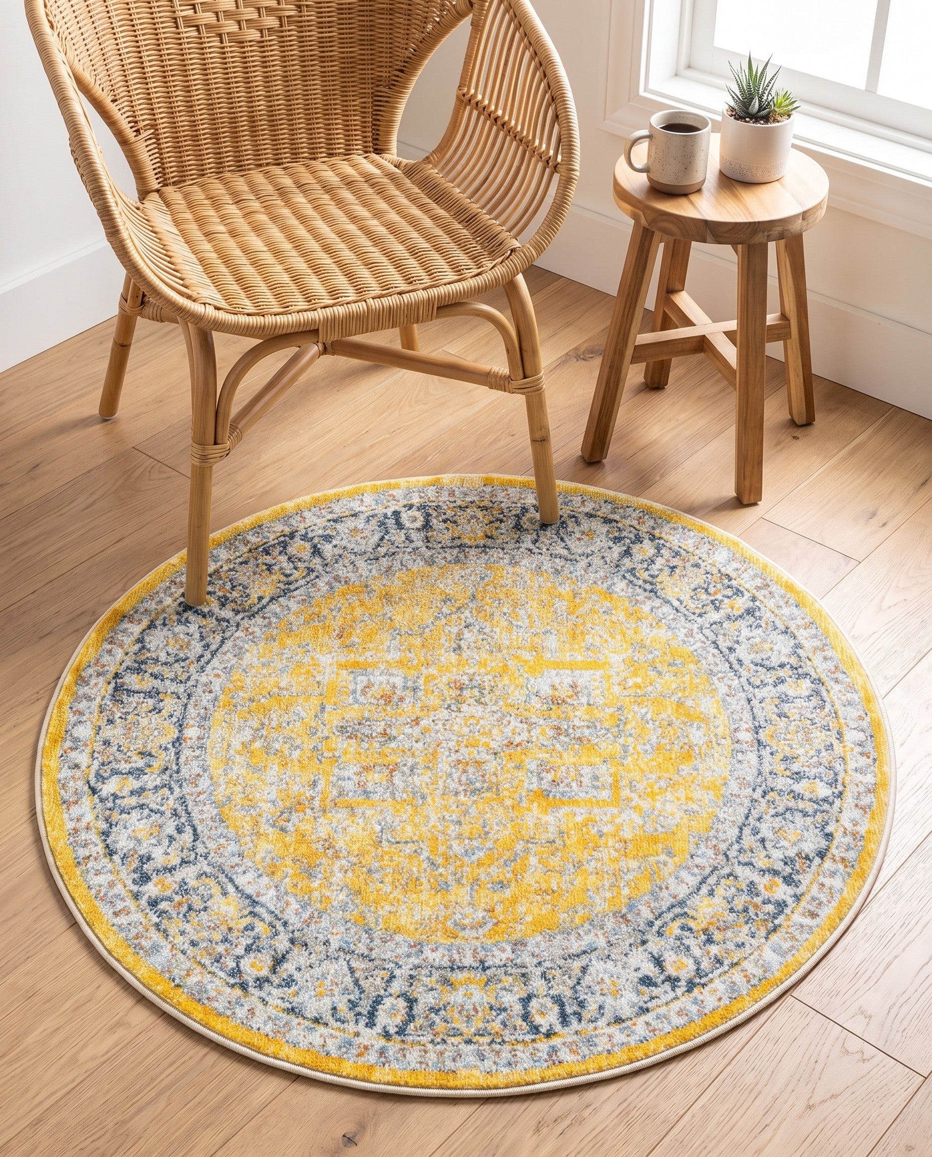 3' 3 x 3' 3 Havana Round Rug