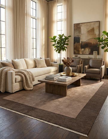 8' 1 x 11' 4 Hand Knotted Darya Wool Rug