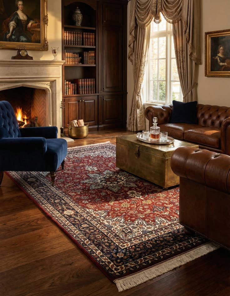 Detail image of  4' 7 x 7' 3 Lahour Rug