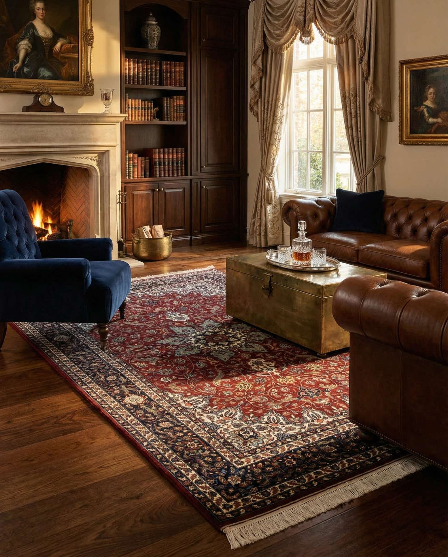 4' 7 x 7' 3 Lahour Rug