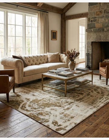 5' x 8' 3 Hand Knotted Ultra Vintage Persian Wool Rug