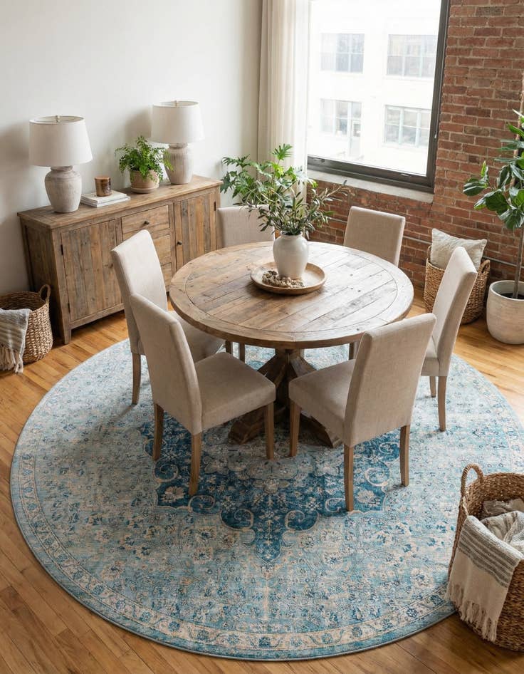 Detail image of  10' 2 x 10' 2 Newport Round Rug