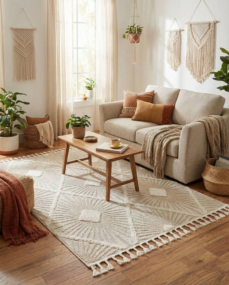 Detail image of 4' x 6' Boho Rug