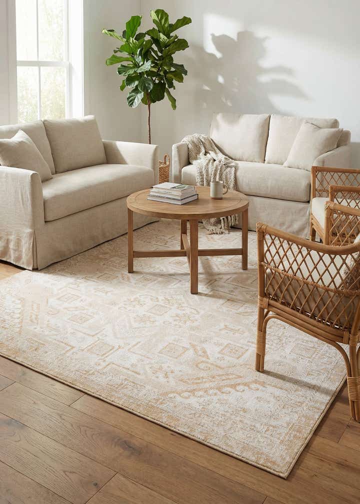 7' 10 x 11' Easy-Clean Aztec Indoor / Outdoor Rug