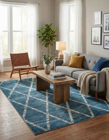 Blue Starlight Rug