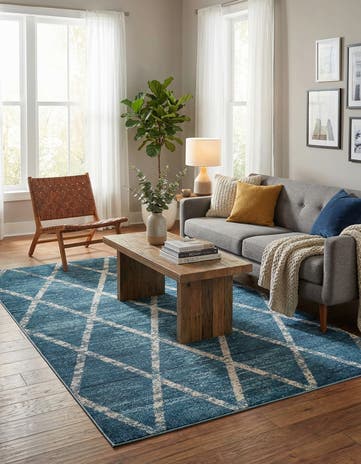 Blue Starlight Rug