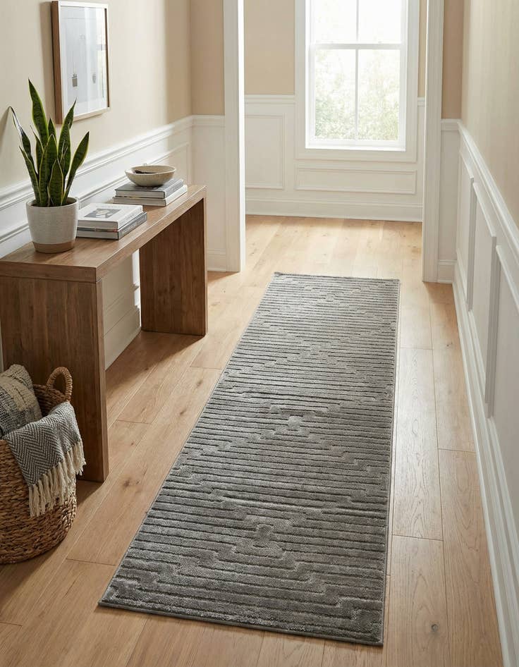 Detail image of  2' 7 x 12' Vogue Geo Runner Rug