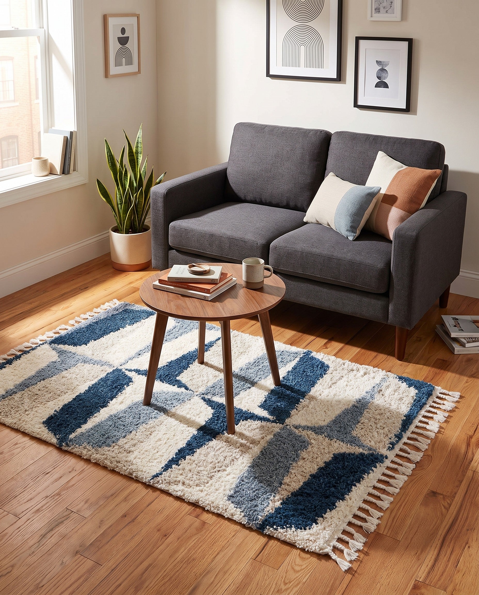4' x 6' Athena Shag Rug