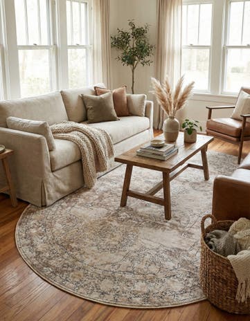 6' 1 x 9' Oregon Oval Rug