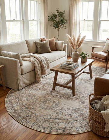 6' 1 x 9' Oregon Oval Rug