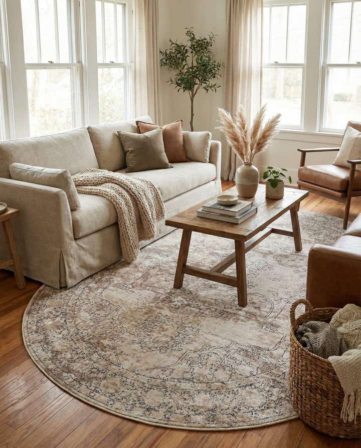 6' 1 x 9' Oregon Oval Rug