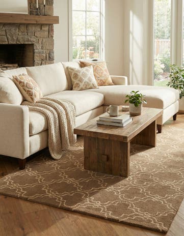 5' x 8' Luna Wool Rug