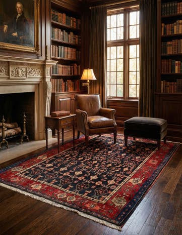 4' 5 x 6' 4 Bidjar Rug