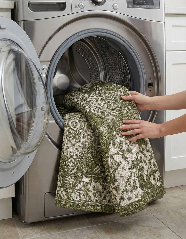 Detail image of 3' x 5' 3  Washable Jill Zarin Dubai Indoor / Outdoor Rug