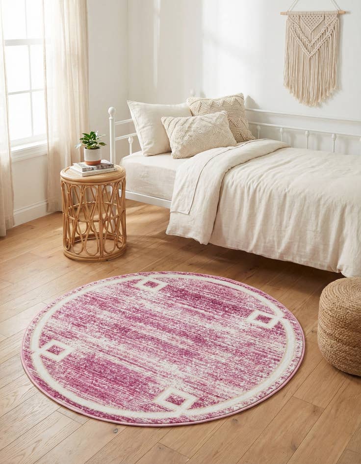 Detail image of 3' x 3' Uptown Lenox Hill Round Rug