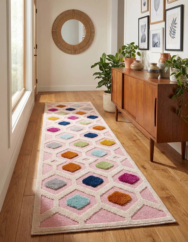Detail image of 2' x 8'  Washable Aruba Indoor / Outdoor Runner Rug