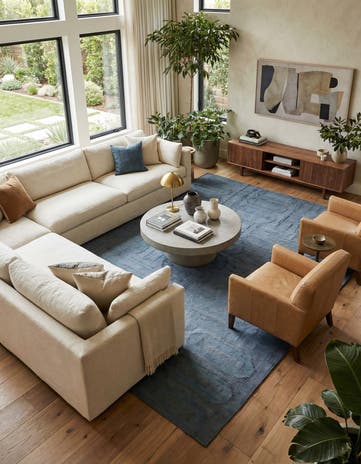 6' 3 x 8' 1 Hand Woven Kilim Modern Wool Rug