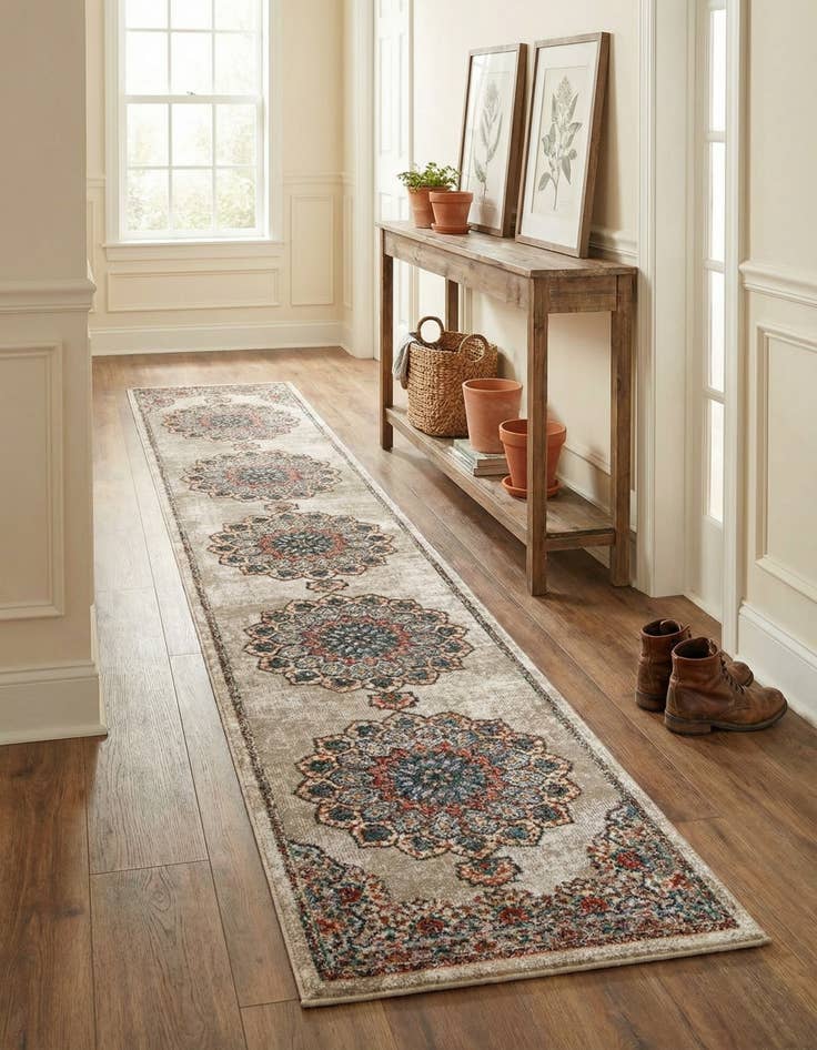 Detail image of  2' 7 x 13' Isabella Runner Rug