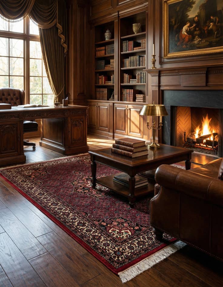 Detail image of  3' 8 x 5' 9 Bidjar Wool Rug