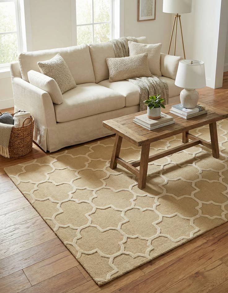 Detail image of 4' 11 x 7' 11 Luna Rug