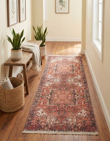 Rust Red Boutique Runner Rug