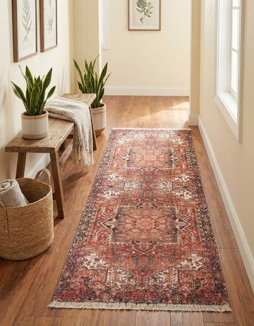 Rust Red Boutique Runner Rug