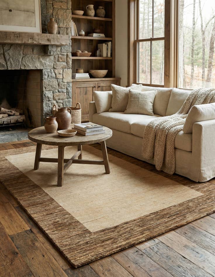 Detail image of 6' x 8' 10  Hand Knotted Kashkuli Gabbeh Oriental Wool Rug