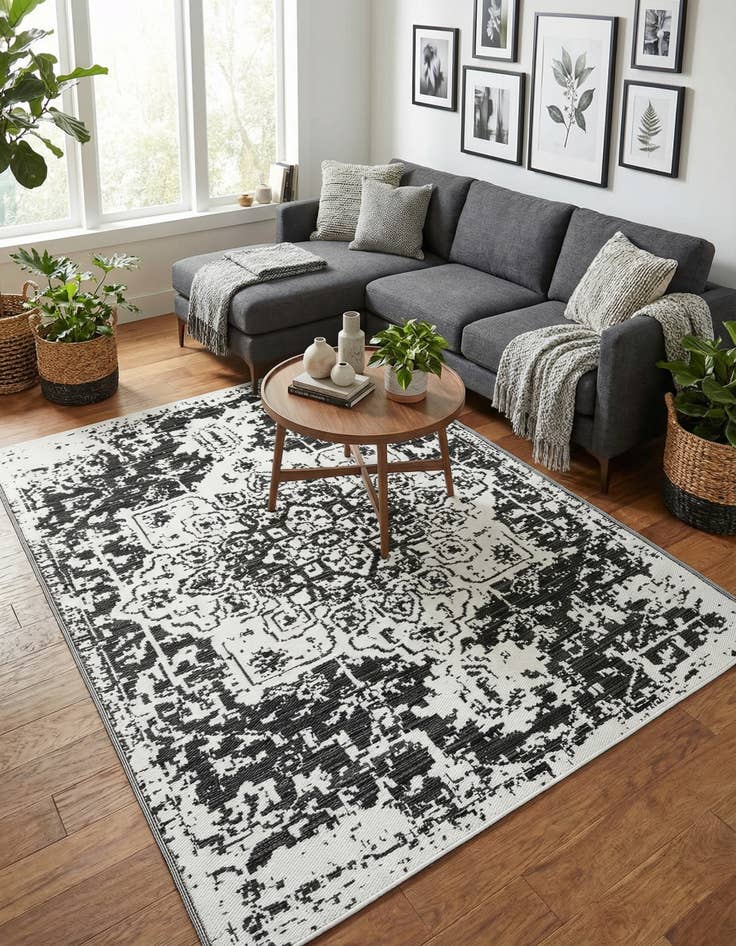 Detail image of  7' 10 x 10'  Washable Vista Breeze Indoor / Outdoor Rug