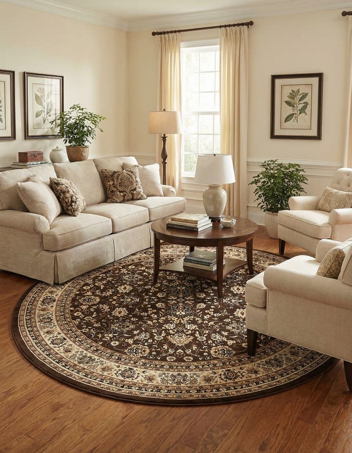 10' x 10' Yasmin Round Rug