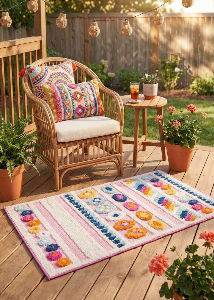 2' x 3' Easy-Clean Aruba Indoor / Outdoor Rug