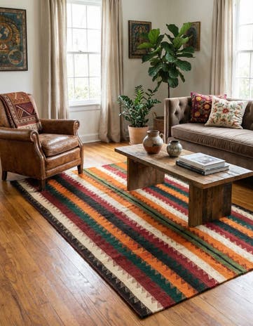 4' x 5' 8 Jajim Rug